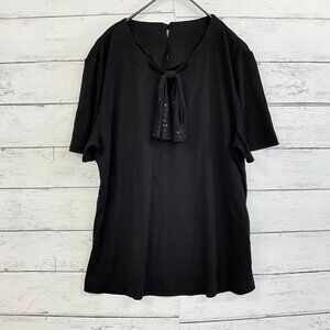 Sophis Black Ribbon Blouse